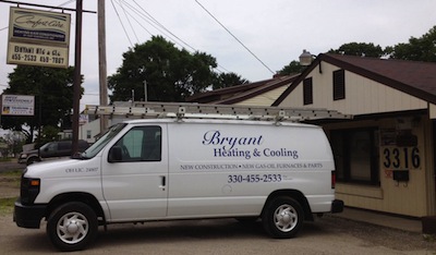 Bryant Heating and Cooling Service Van
